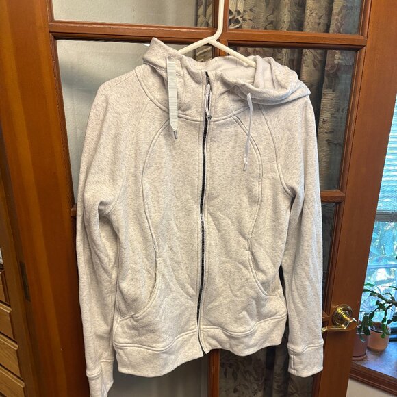 Fuzzy Size 10 Lululemon zip up jacket - Picture 1 of 6